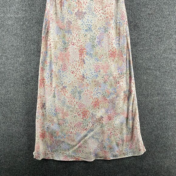 Aritzia Wilfred Dress Womens 6 Colorful Floral Babydoll Fairy Cottage Romantic - Picture 4 of 12